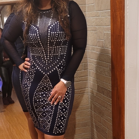 STUDDED DRESS - Picture 8 of 8